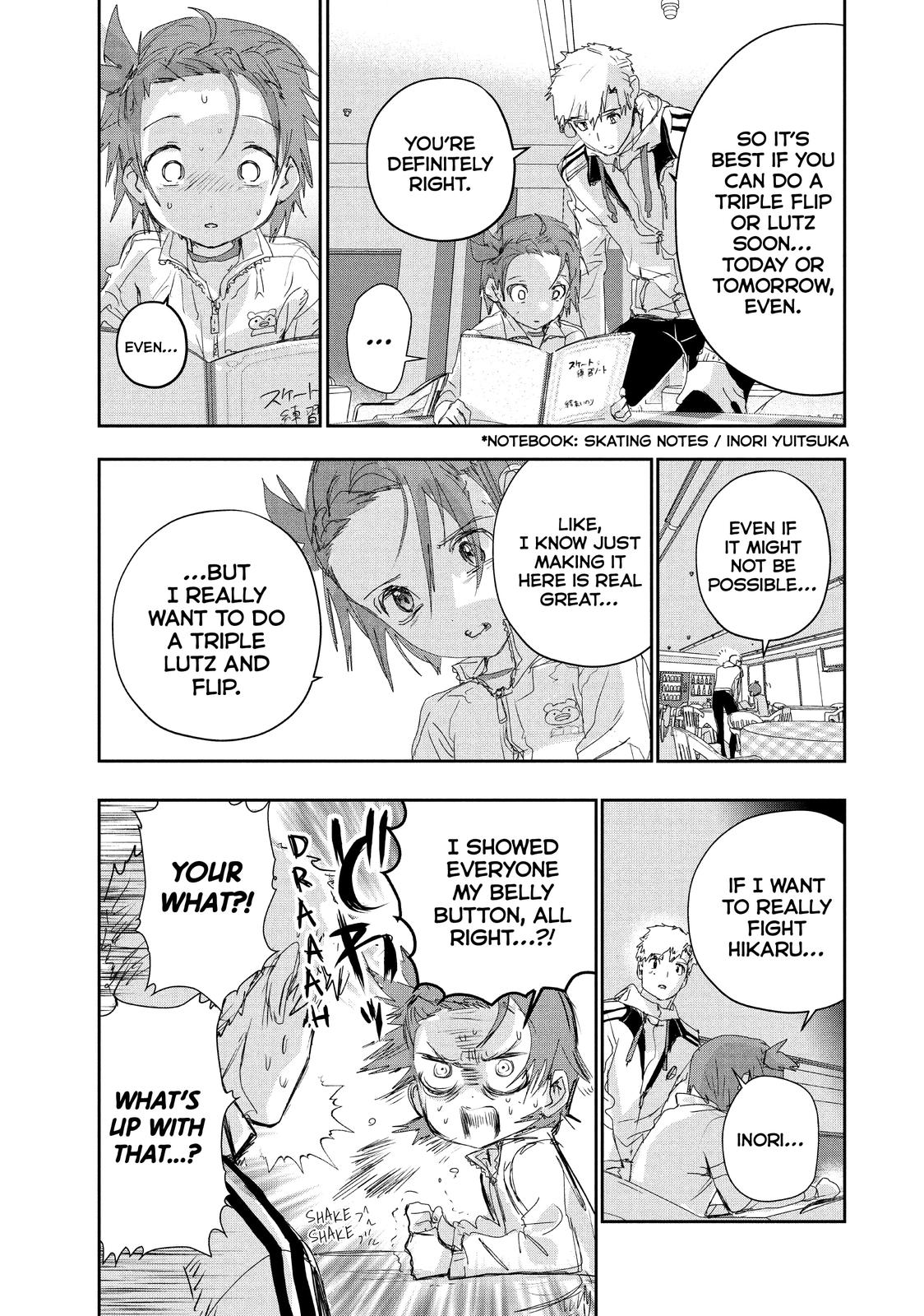 Medalist manga, chapter 23, page 37 of 48