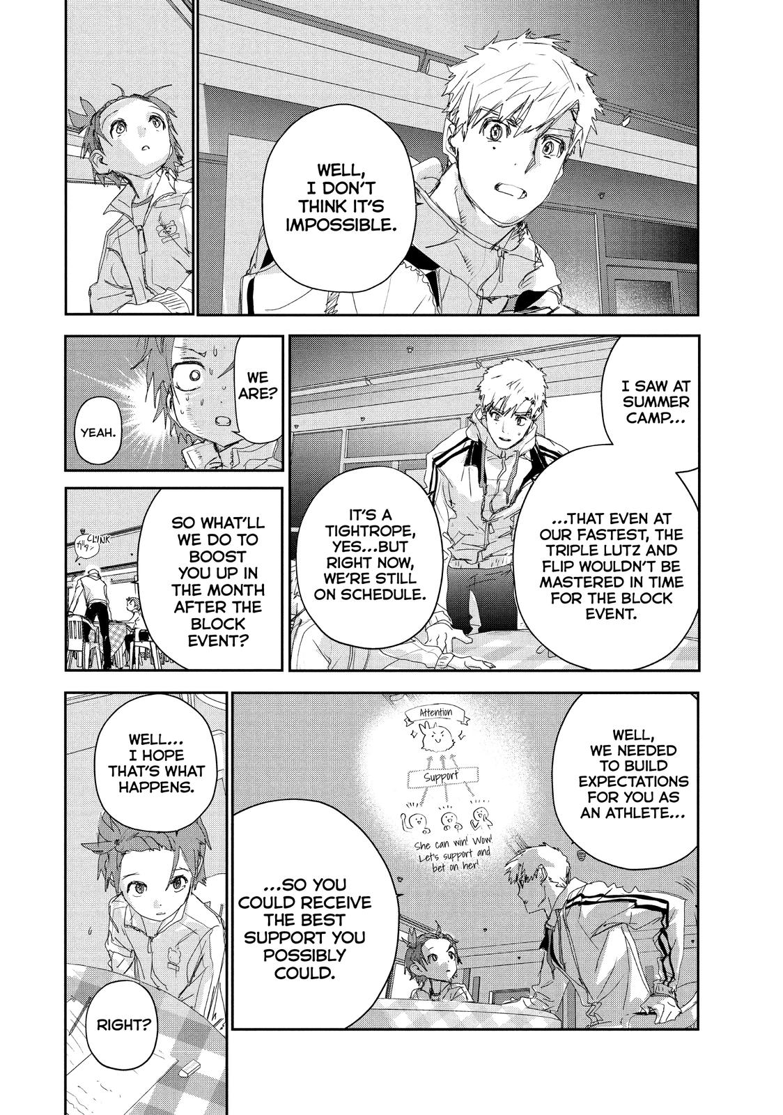 Medalist manga, chapter 23, page 38 of 48