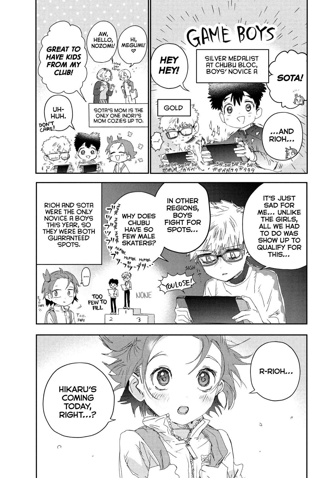 Medalist manga, chapter 23, page 5 of 48
