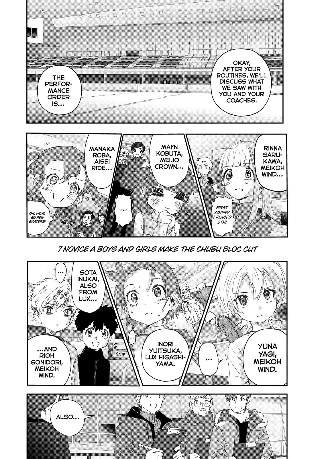 Medalist manga, chapter 23, page 8 of 48