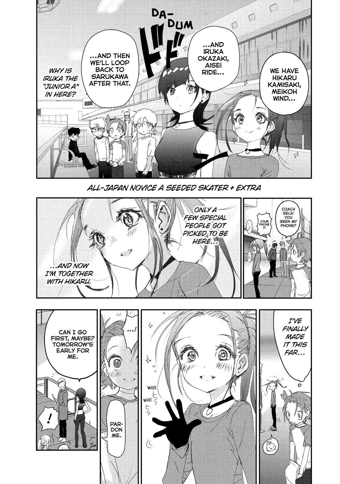 Medalist manga, chapter 23, page 9 of 48