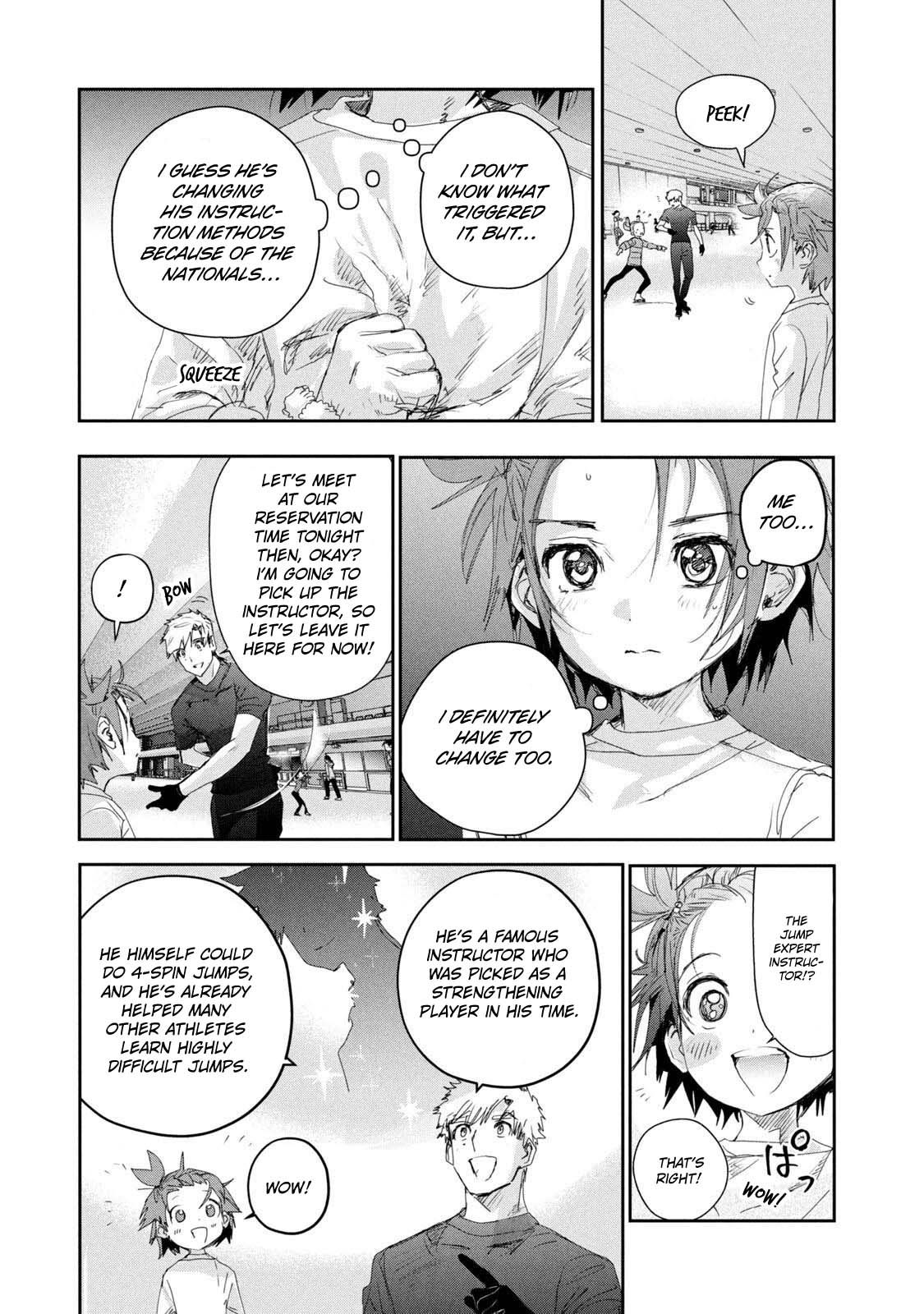 Medalist manga, chapter 24, page 10 of 35
