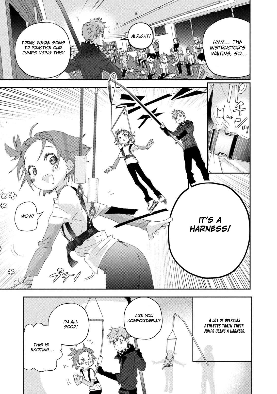 Medalist manga, chapter 24, page 16 of 35
