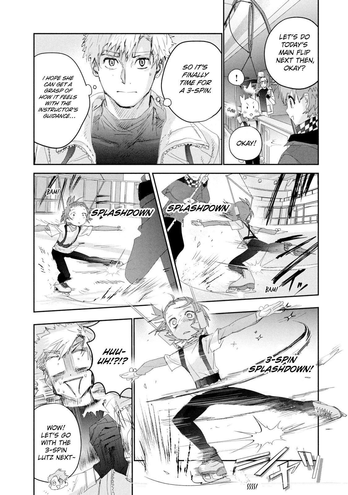 Medalist manga, chapter 24, page 20 of 35