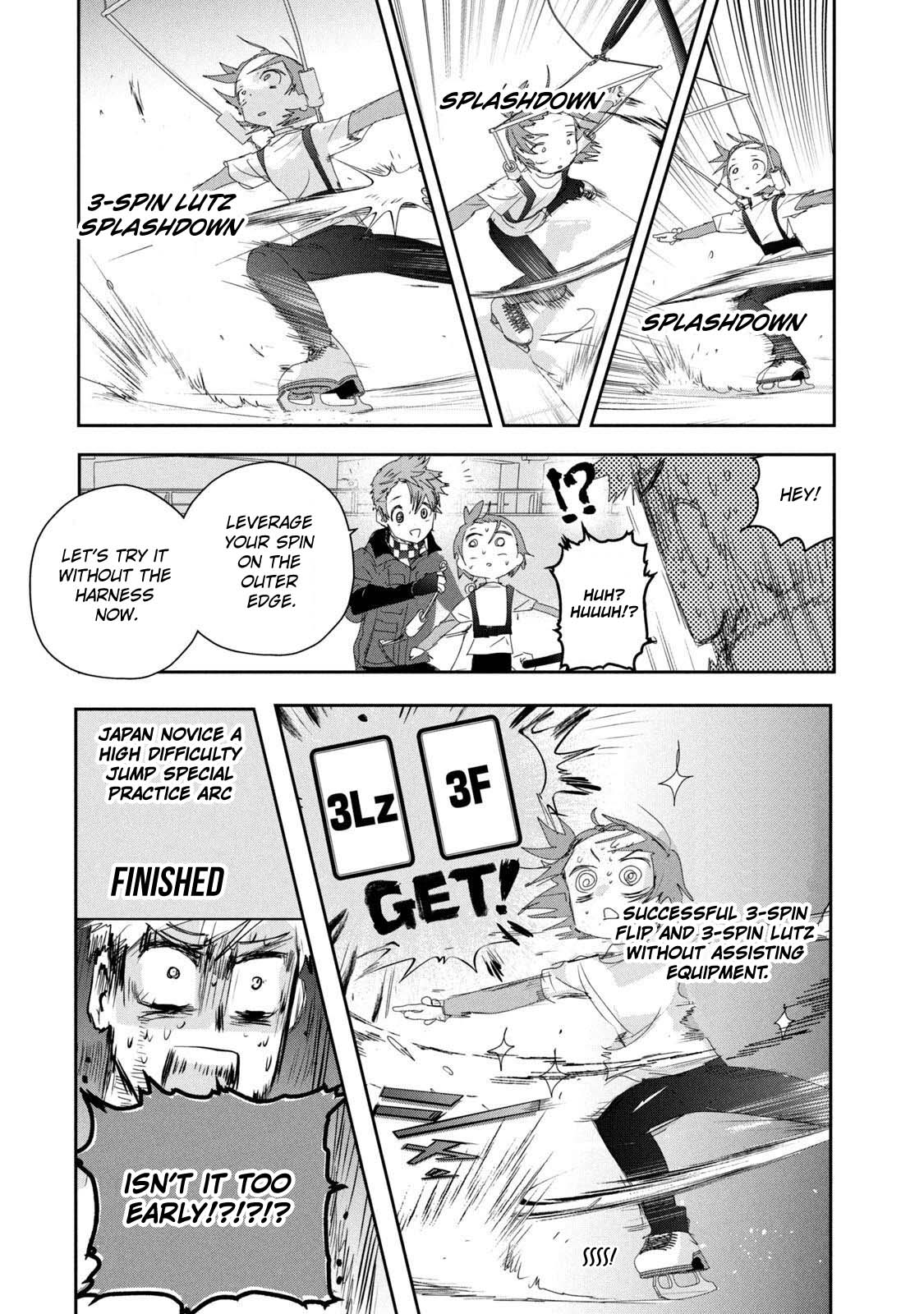 Medalist manga, chapter 24, page 21 of 35