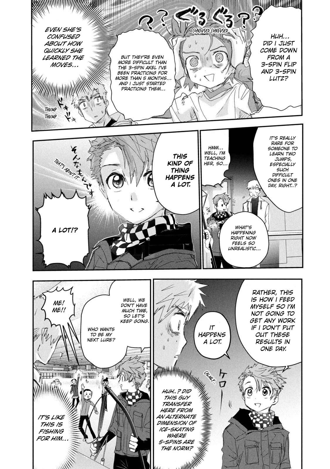Medalist manga, chapter 24, page 22 of 35