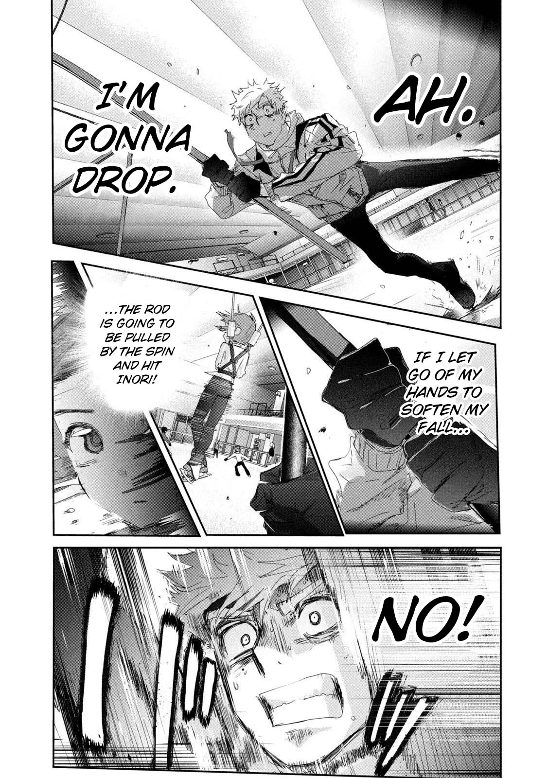 Medalist manga, chapter 24, page 32 of 35