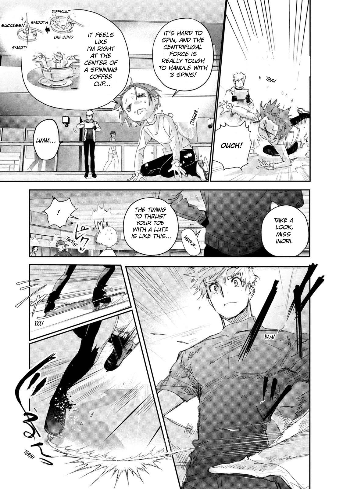 Medalist manga, chapter 24, page 6 of 35
