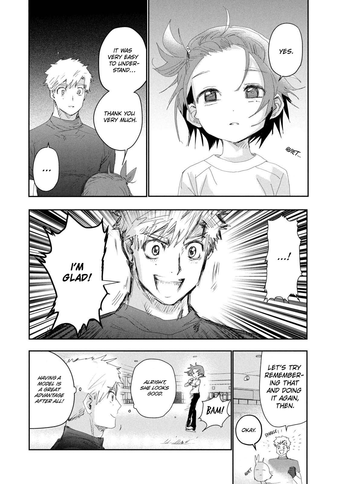 Medalist manga, chapter 24, page 8 of 35