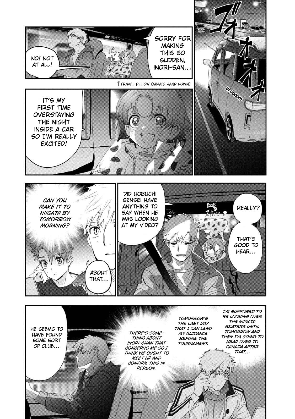 Medalist manga, chapter 25, page 12 of 35