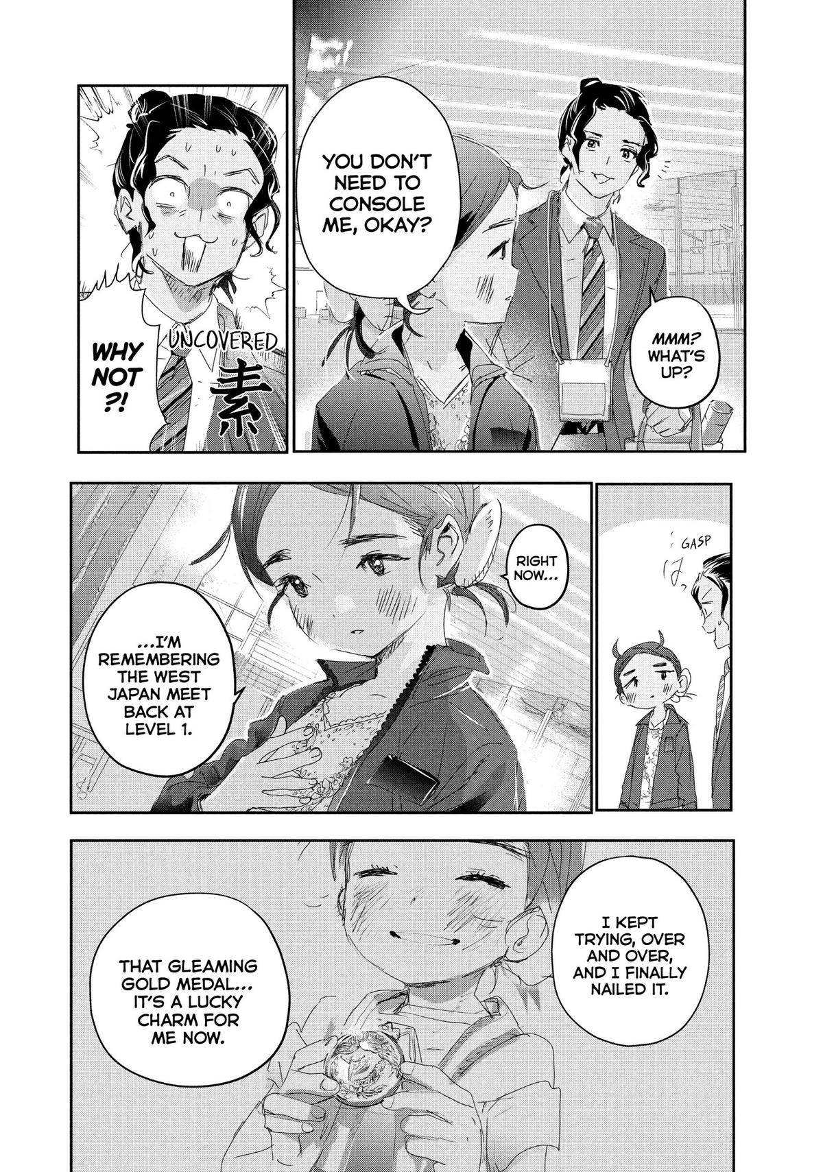 Medalist manga, chapter 27, page 14 of 27