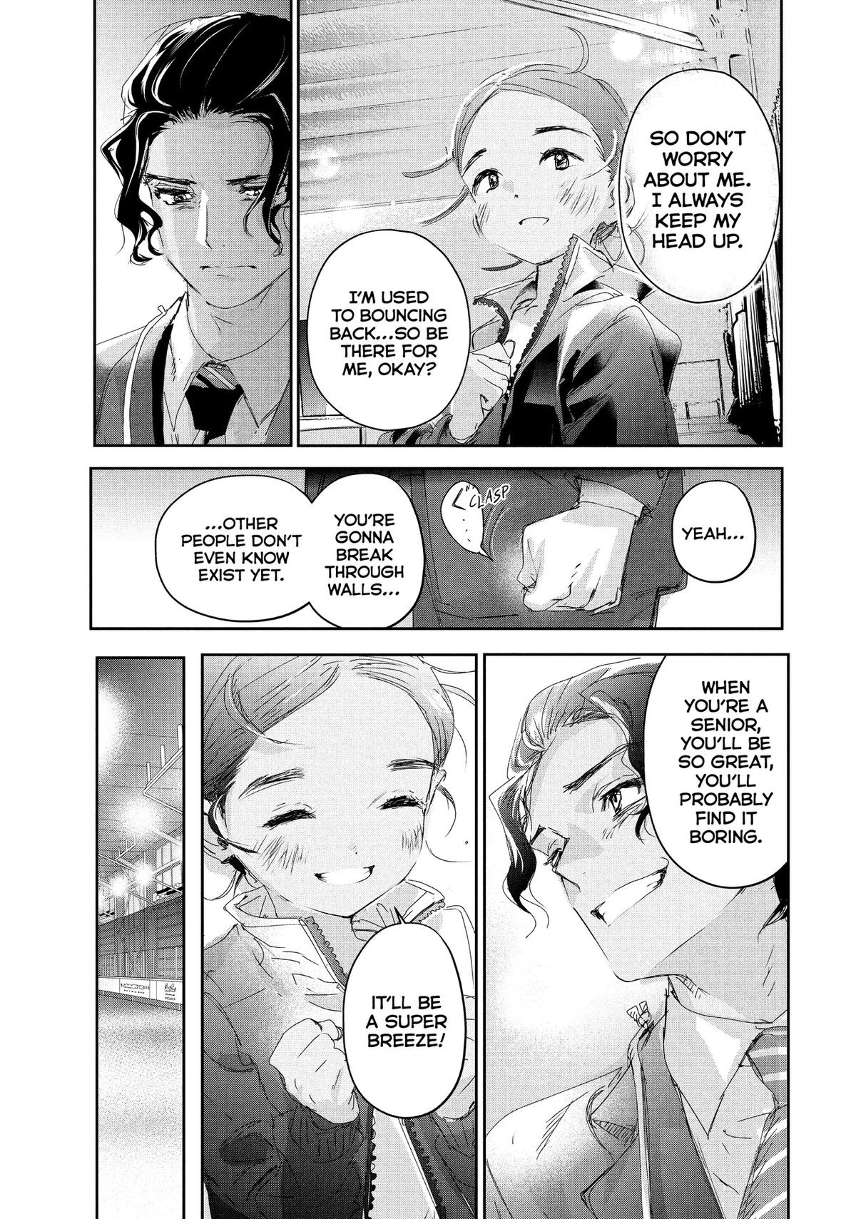 Medalist manga, chapter 27, page 15 of 27