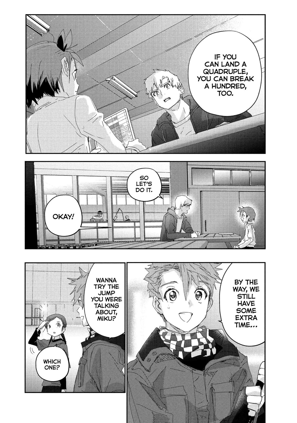 Medalist manga, chapter 27, page 24 of 27