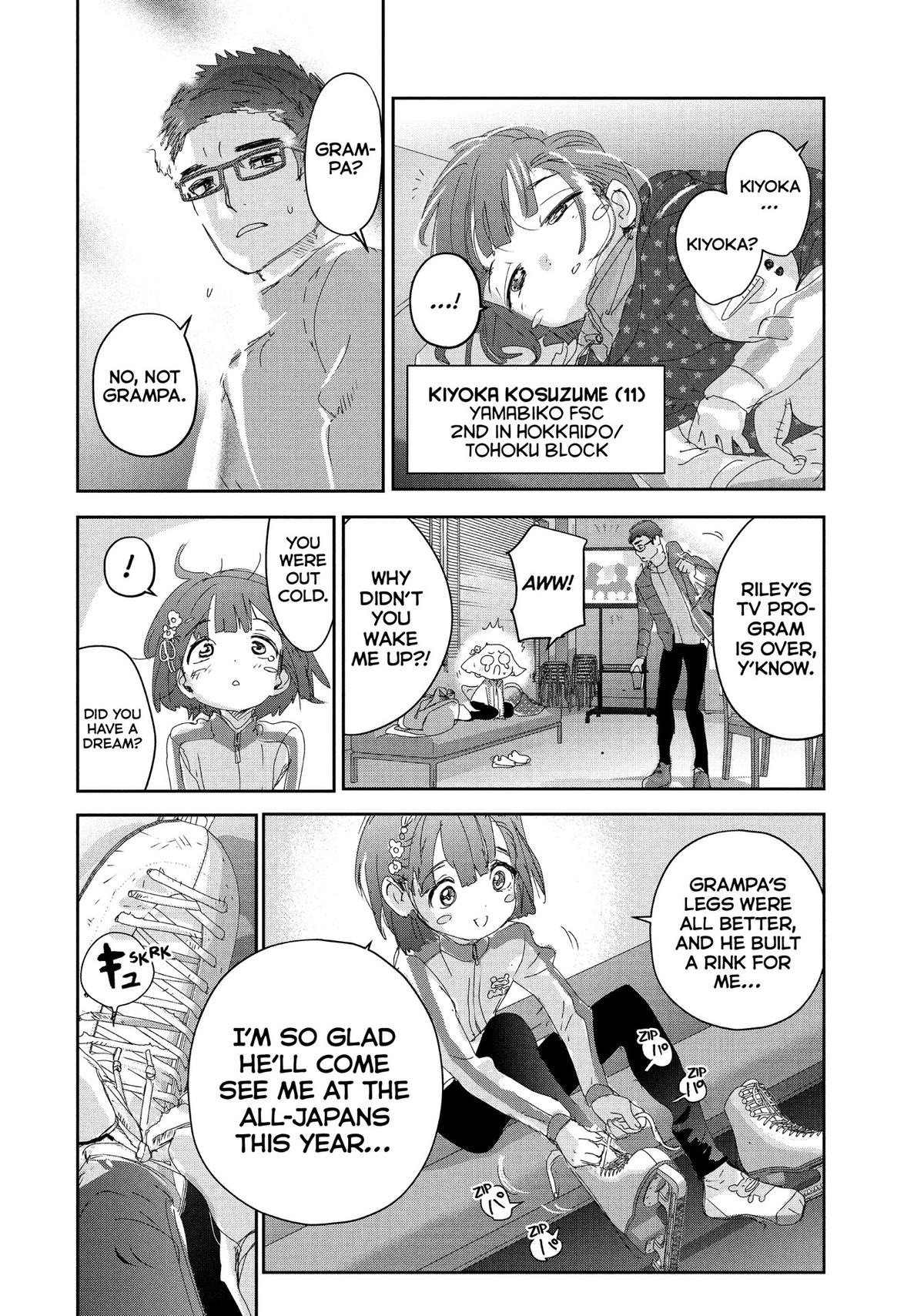 Medalist manga, chapter 27, page 8 of 27