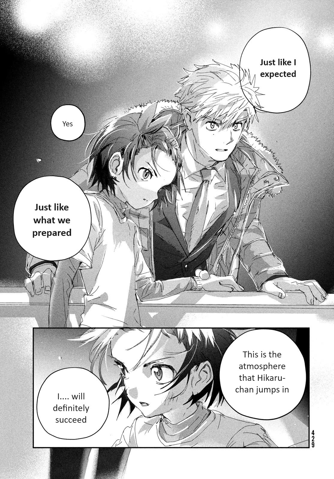Medalist manga, chapter 29, page 20 of 29