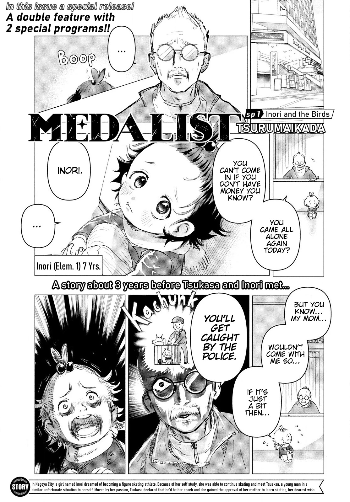 Medalist Chapter 3.1 page 2 - Chapter 3.1: Special Program 1: Inori and the Birds