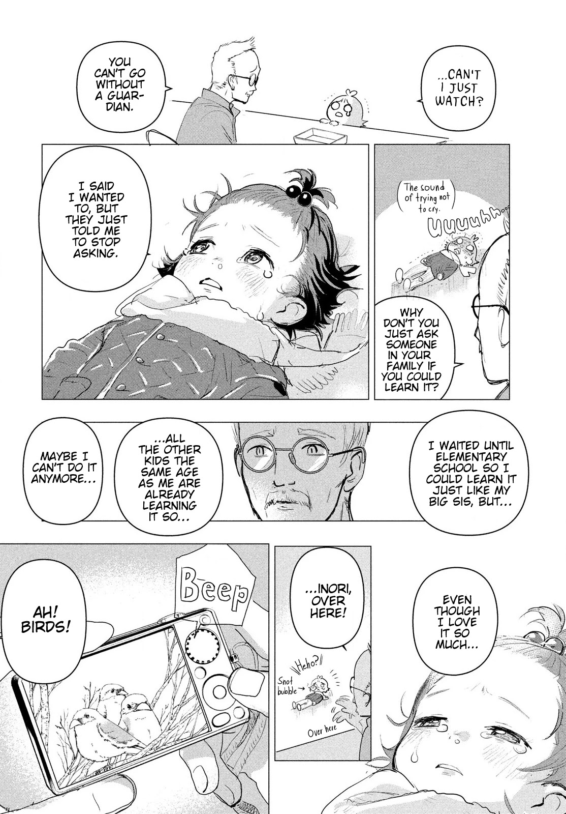 Medalist Chapter 3.1 page 3 - Chapter 3.1: Special Program 1: Inori and the Birds