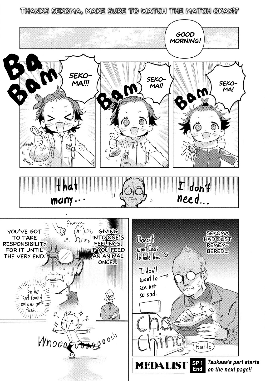 Medalist Chapter 3.1 page 5 - Chapter 3.1: Special Program 1: Inori and the Birds