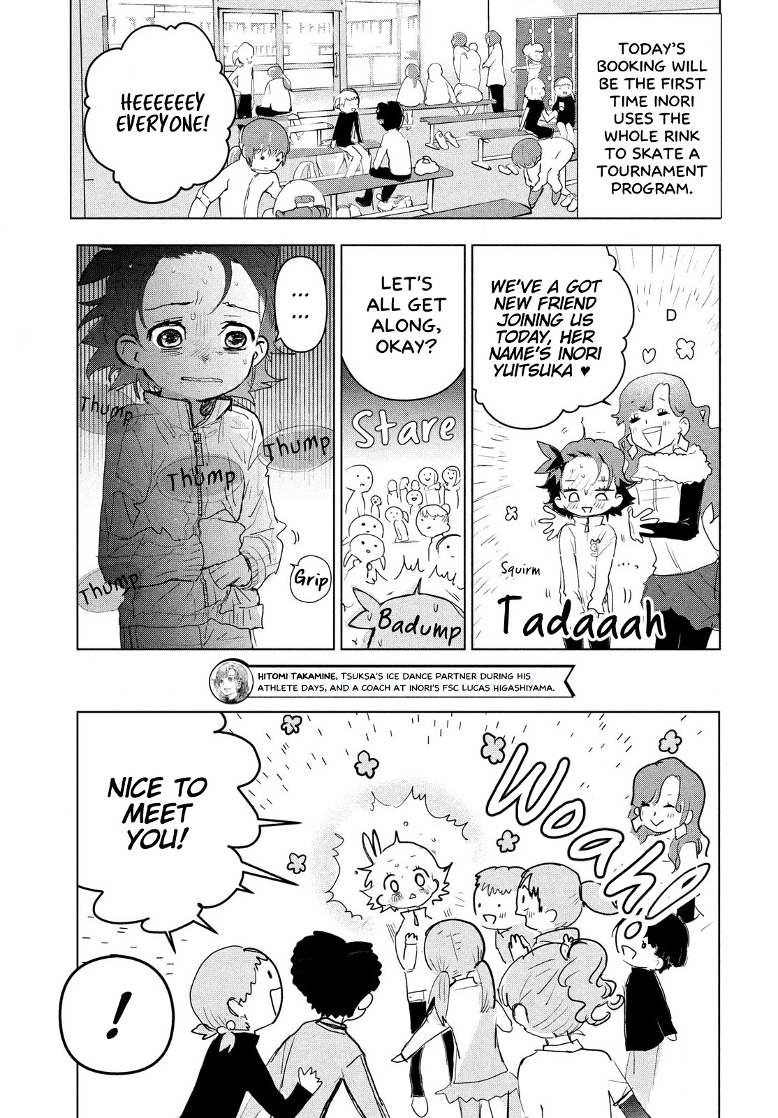 Medalist manga, chapter 3, page 10 of 70