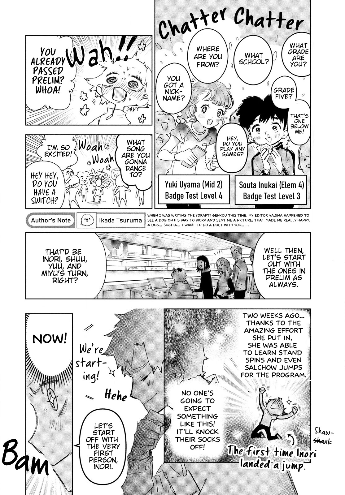 Medalist manga, chapter 3, page 11 of 70