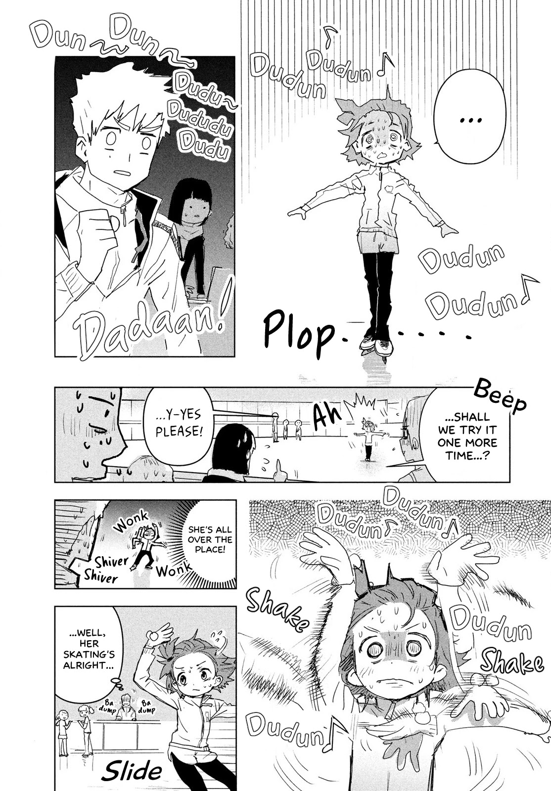 Medalist manga, chapter 3, page 12 of 70