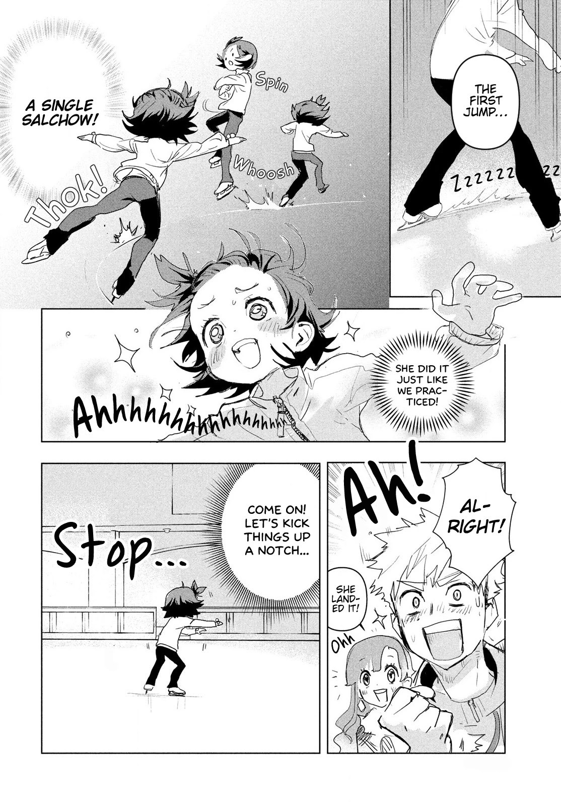 Medalist manga, chapter 3, page 13 of 70
