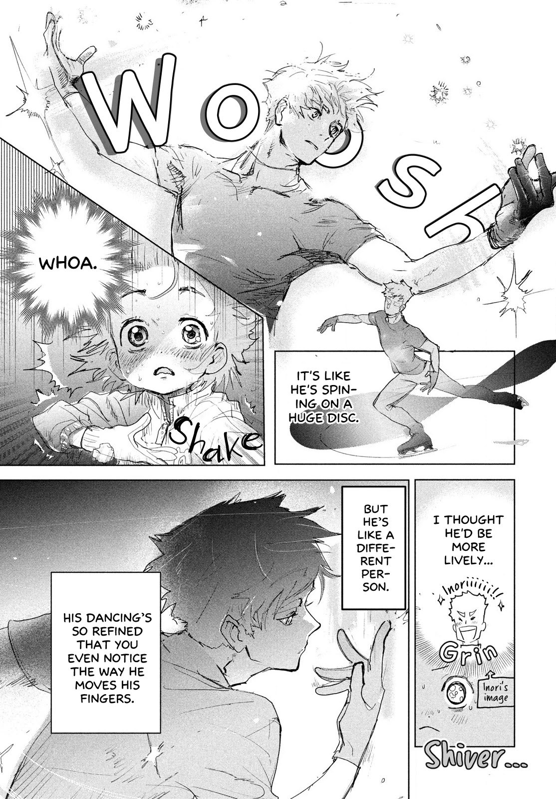 Medalist manga, chapter 3, page 18 of 70