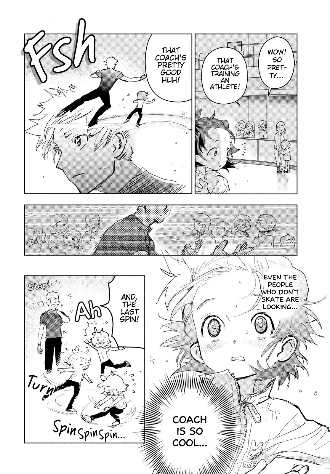 Medalist manga, chapter 3, page 19 of 70