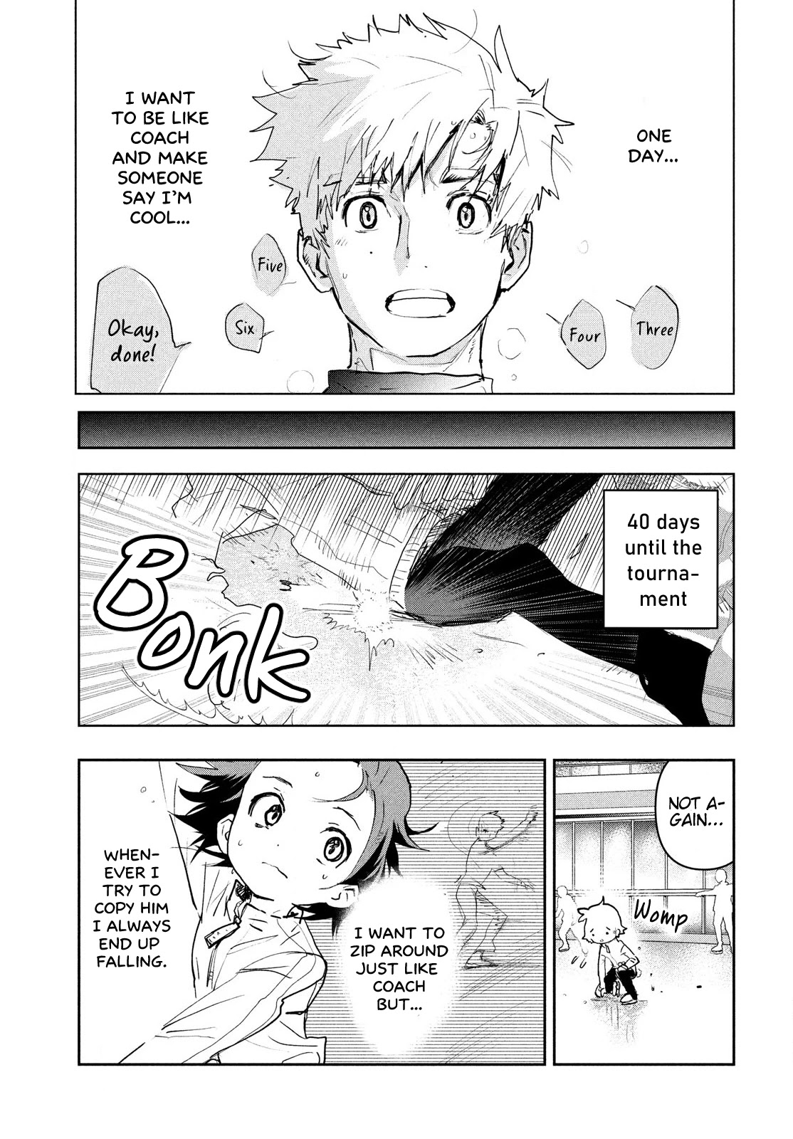 Medalist manga, chapter 3, page 20 of 70