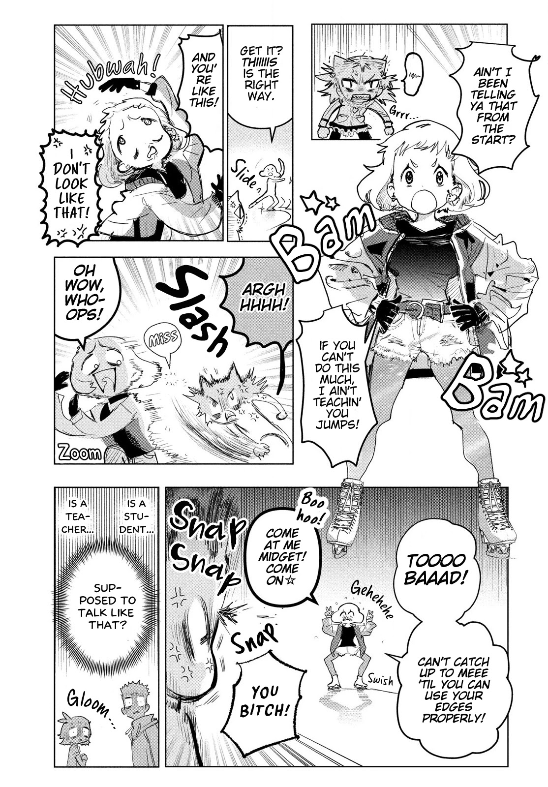 Medalist manga, chapter 3, page 22 of 70