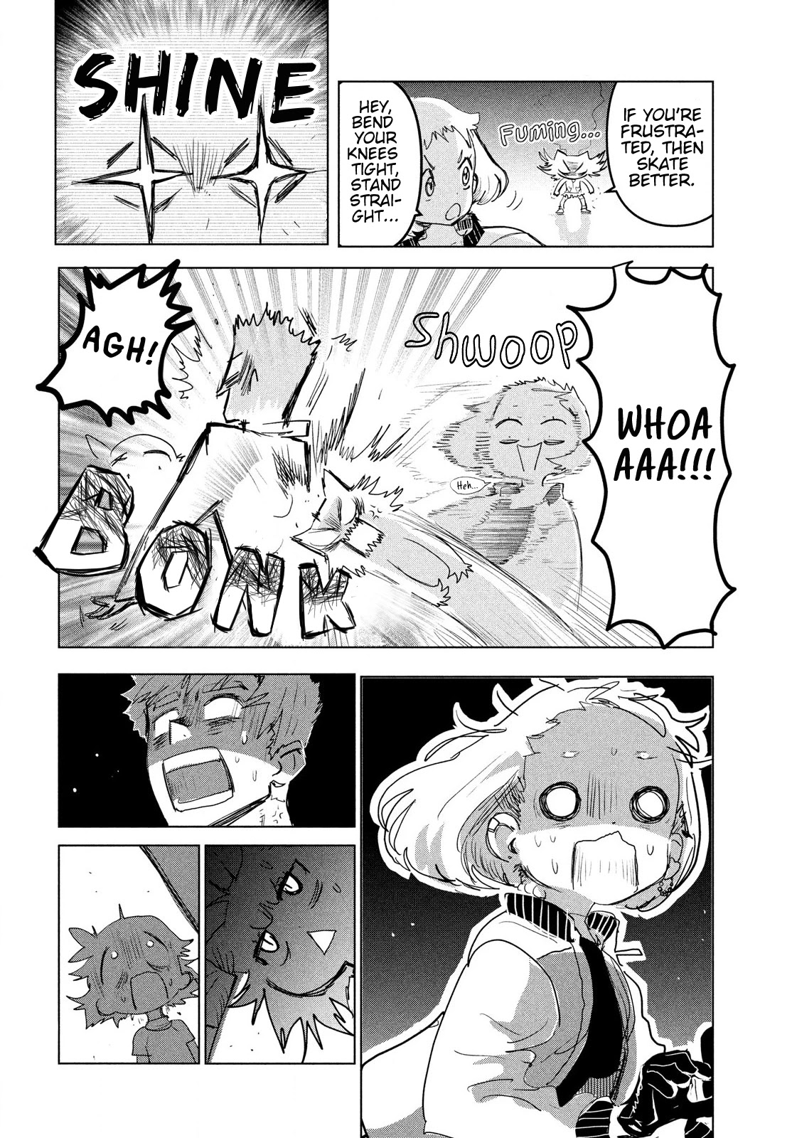Medalist manga, chapter 3, page 23 of 70