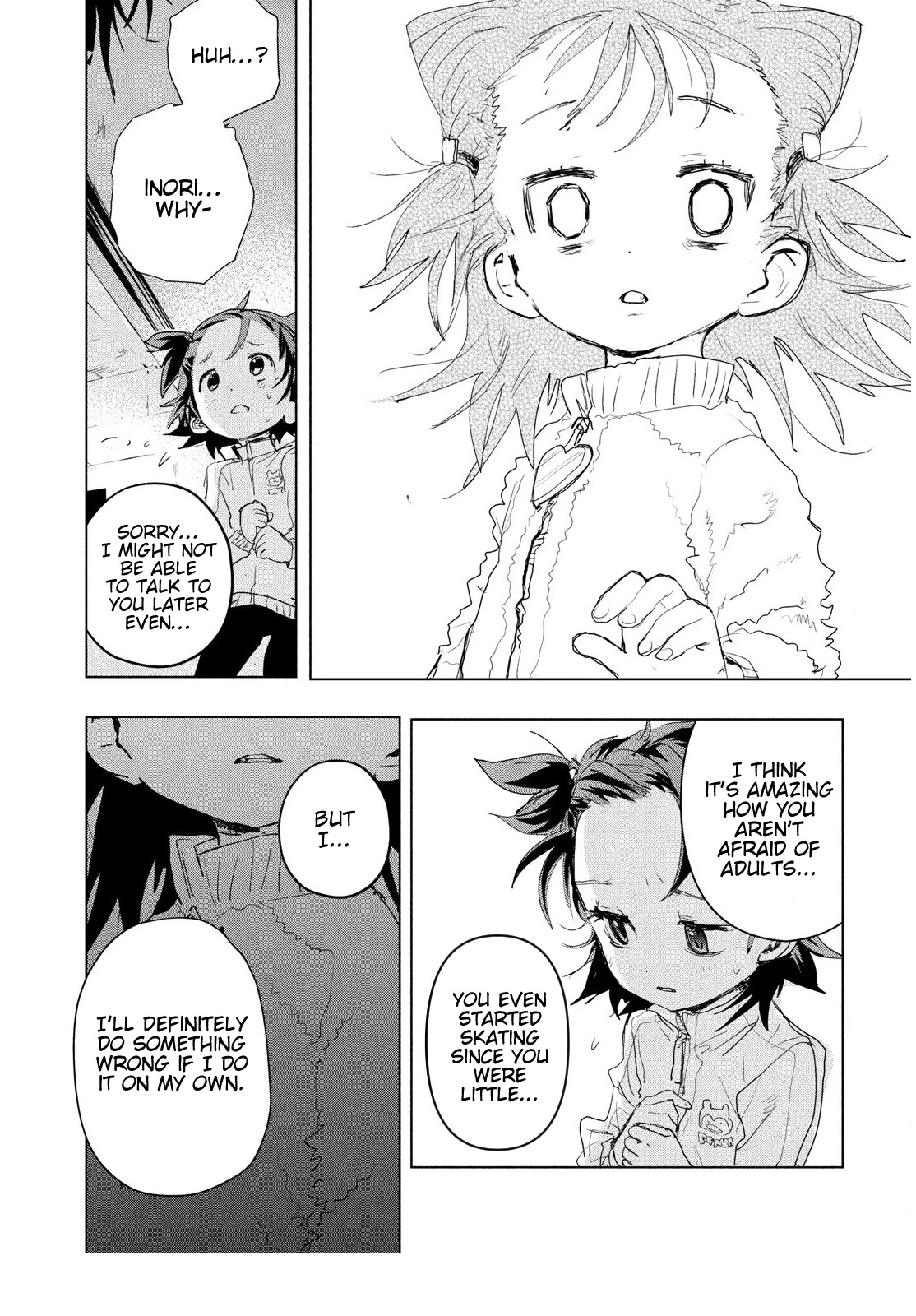 Medalist manga, chapter 3, page 32 of 70