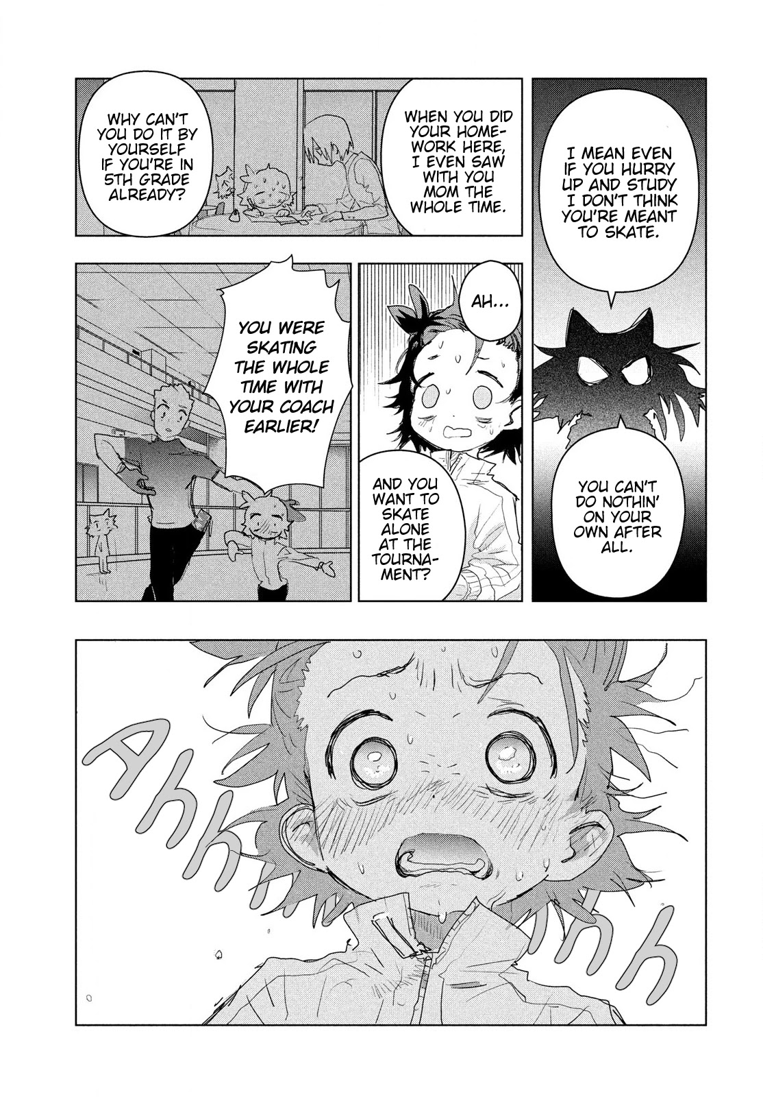 Medalist manga, chapter 3, page 34 of 70