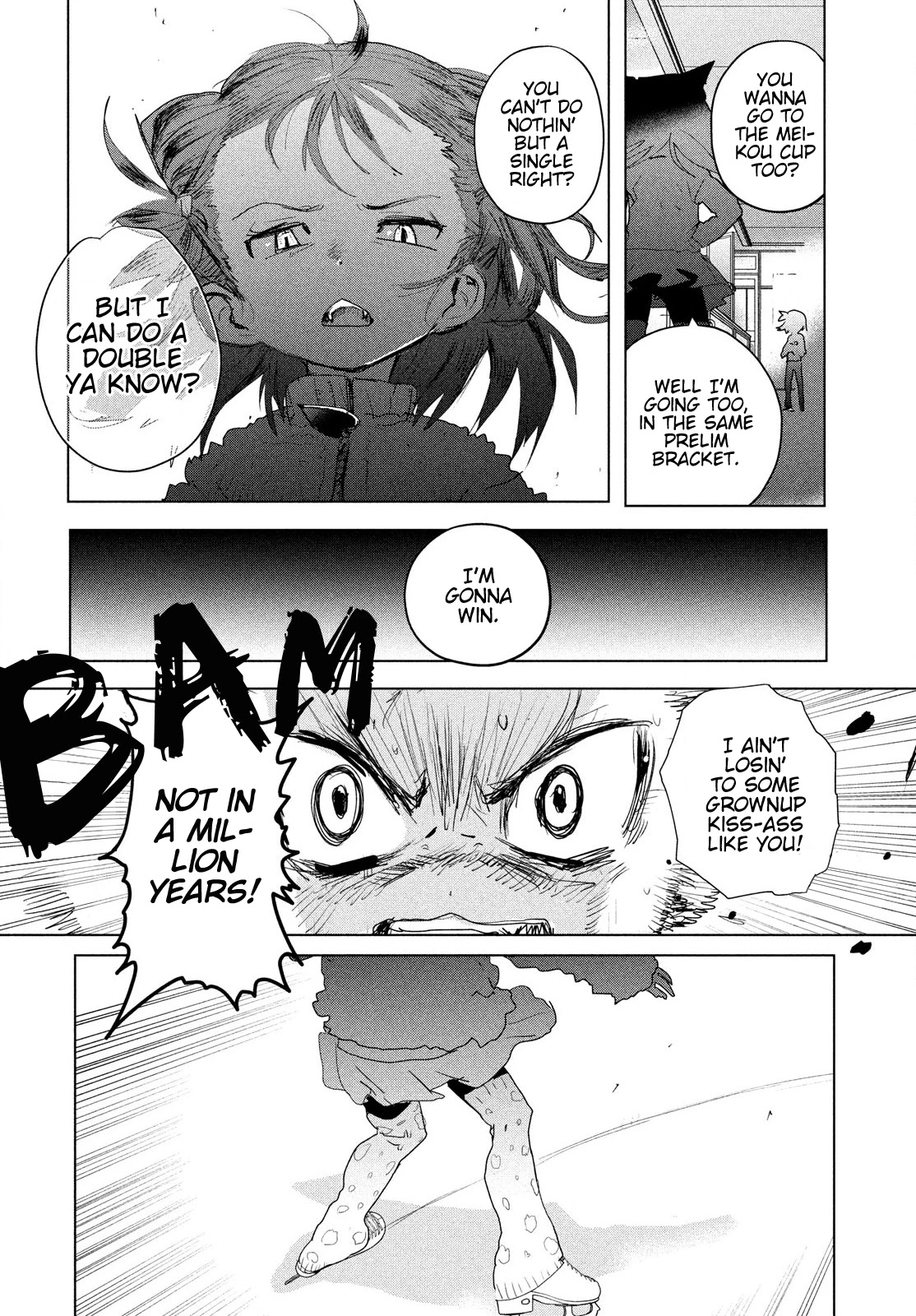 Medalist manga, chapter 3, page 35 of 70