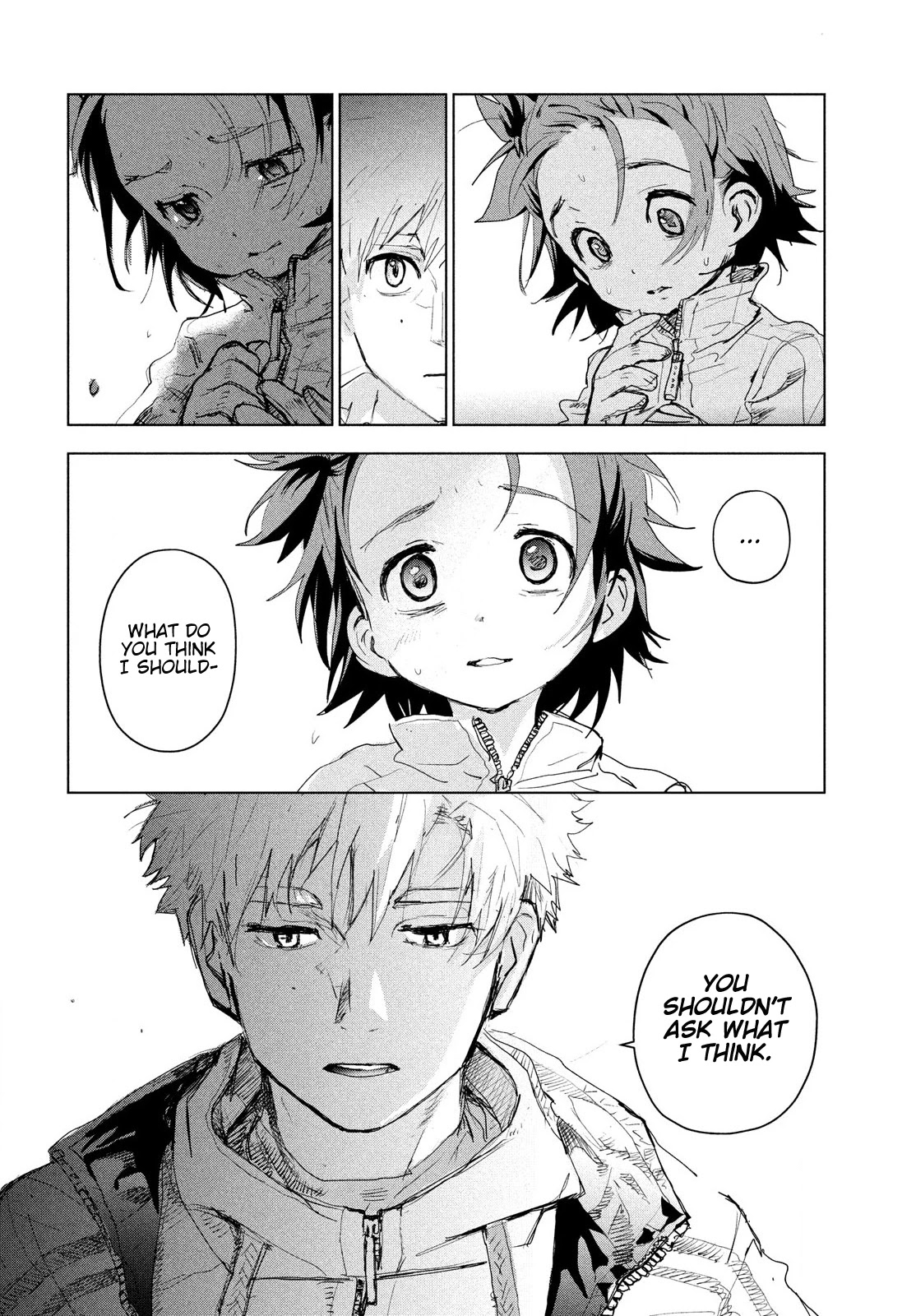 Medalist manga, chapter 3, page 43 of 70