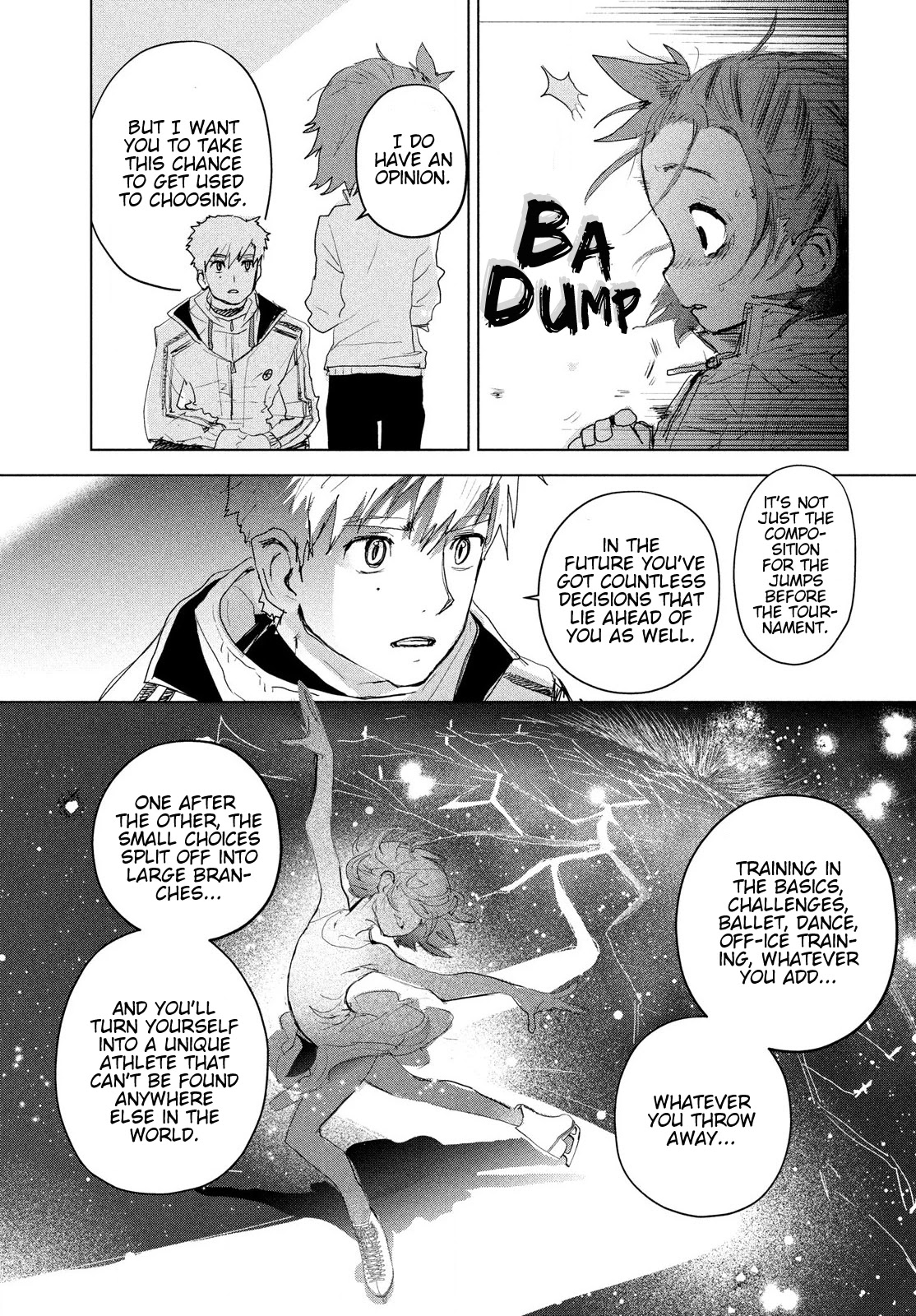 Medalist manga, chapter 3, page 44 of 70