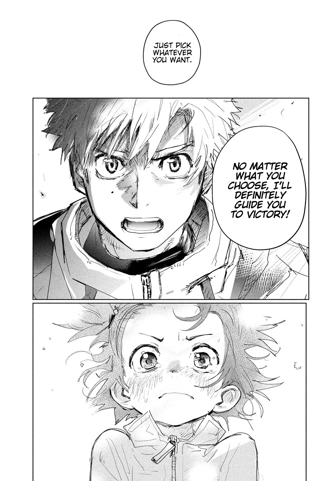 Medalist manga, chapter 3, page 46 of 70