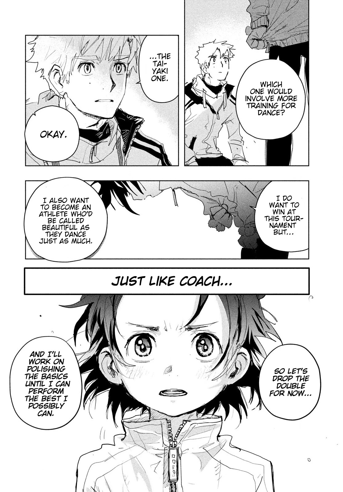 Medalist manga, chapter 3, page 47 of 70