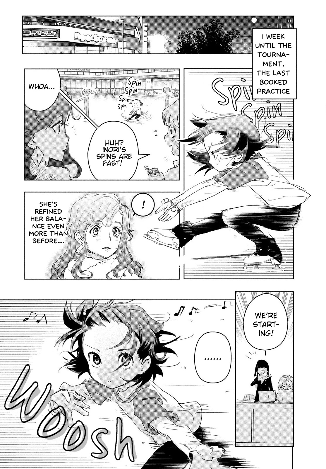 Medalist manga, chapter 3, page 51 of 70