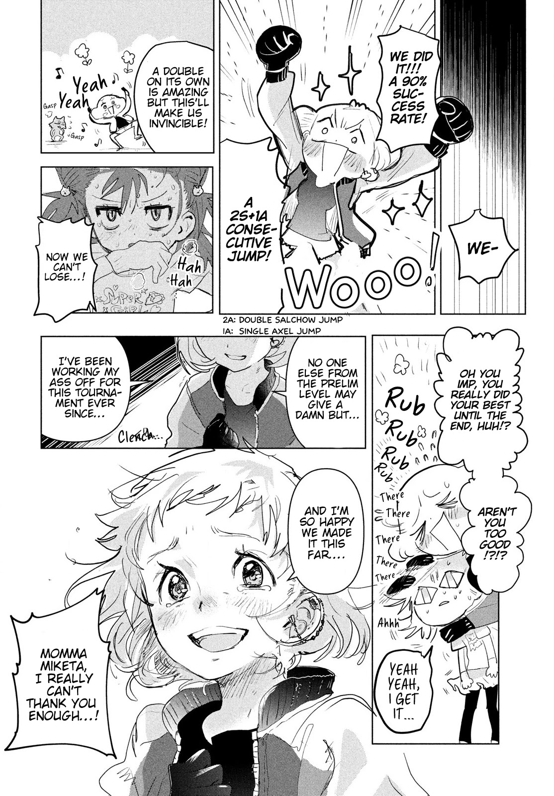 Medalist manga, chapter 3, page 55 of 70