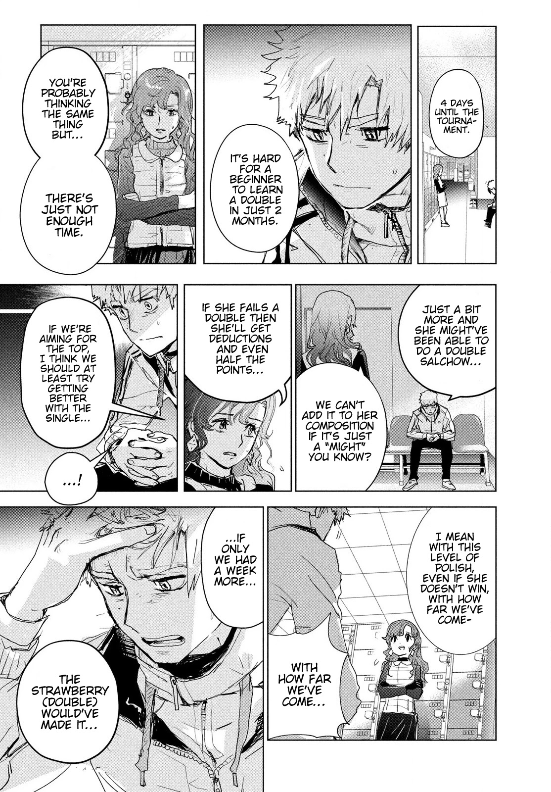 Medalist manga, chapter 3, page 57 of 70