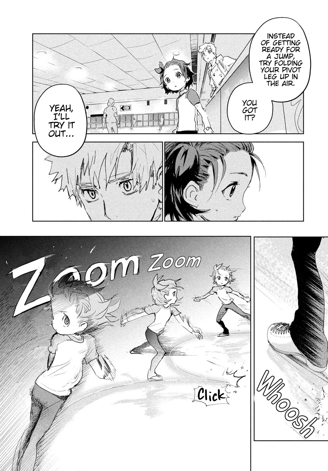 Medalist manga, chapter 3, page 62 of 70