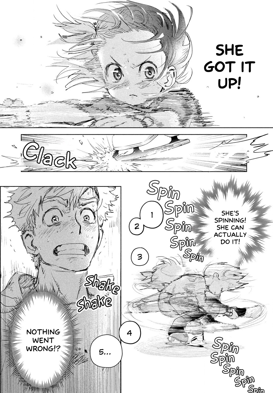 Medalist manga, chapter 3, page 65 of 70