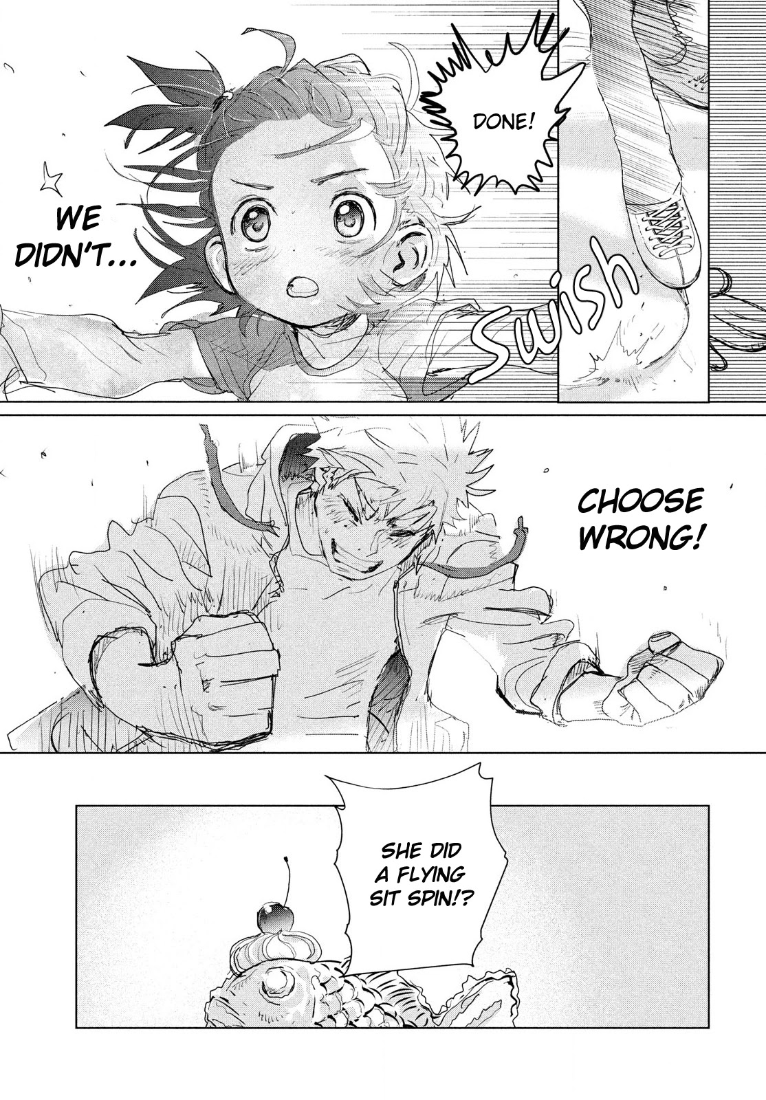 Medalist manga, chapter 3, page 66 of 70