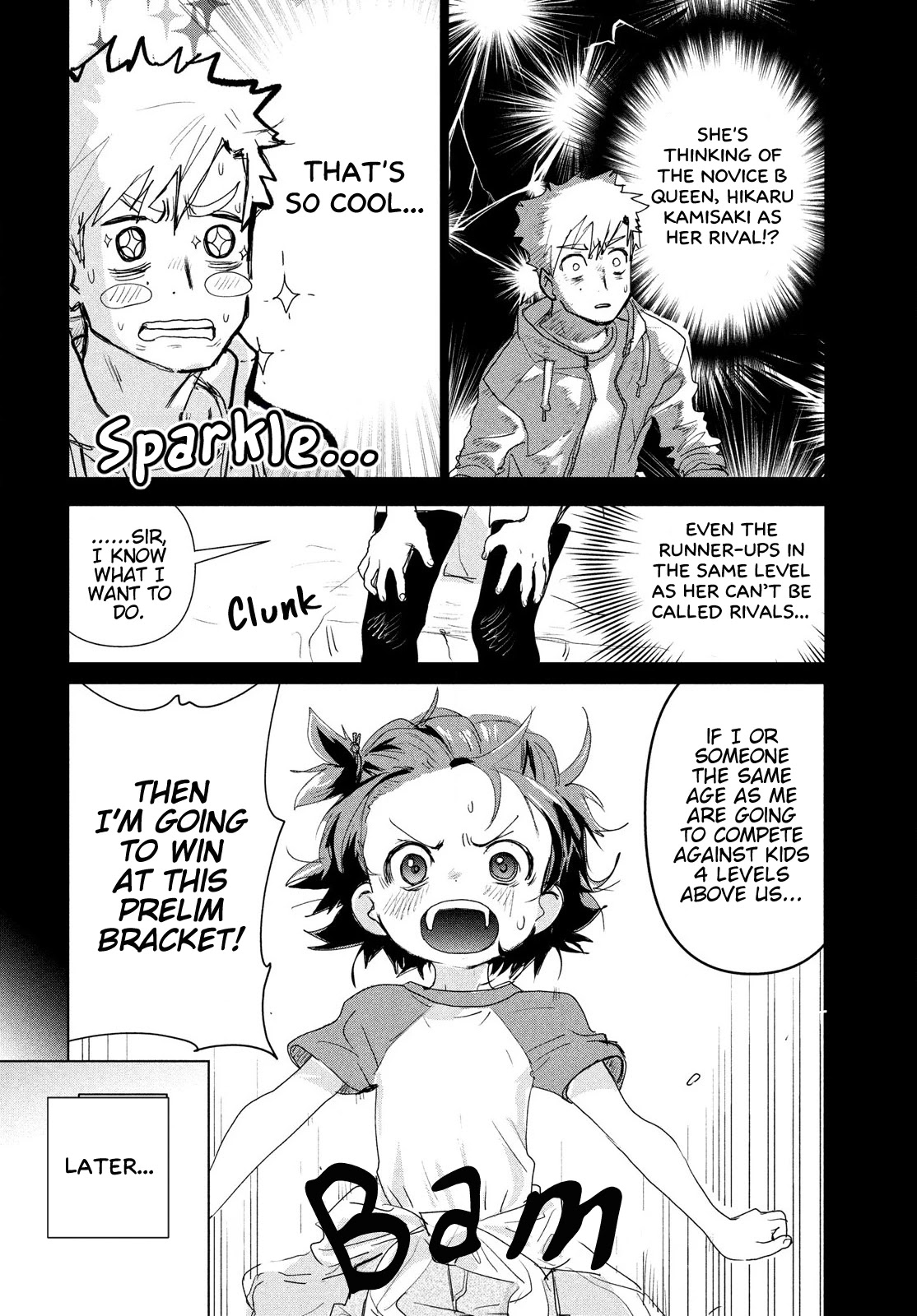 Medalist manga, chapter 3, page 9 of 70