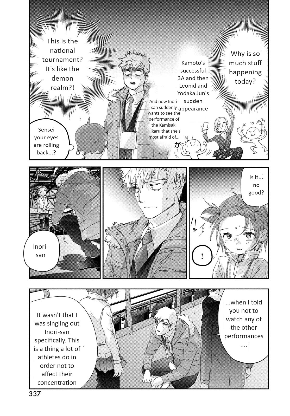 Medalist manga, chapter 31, page 21 of 42