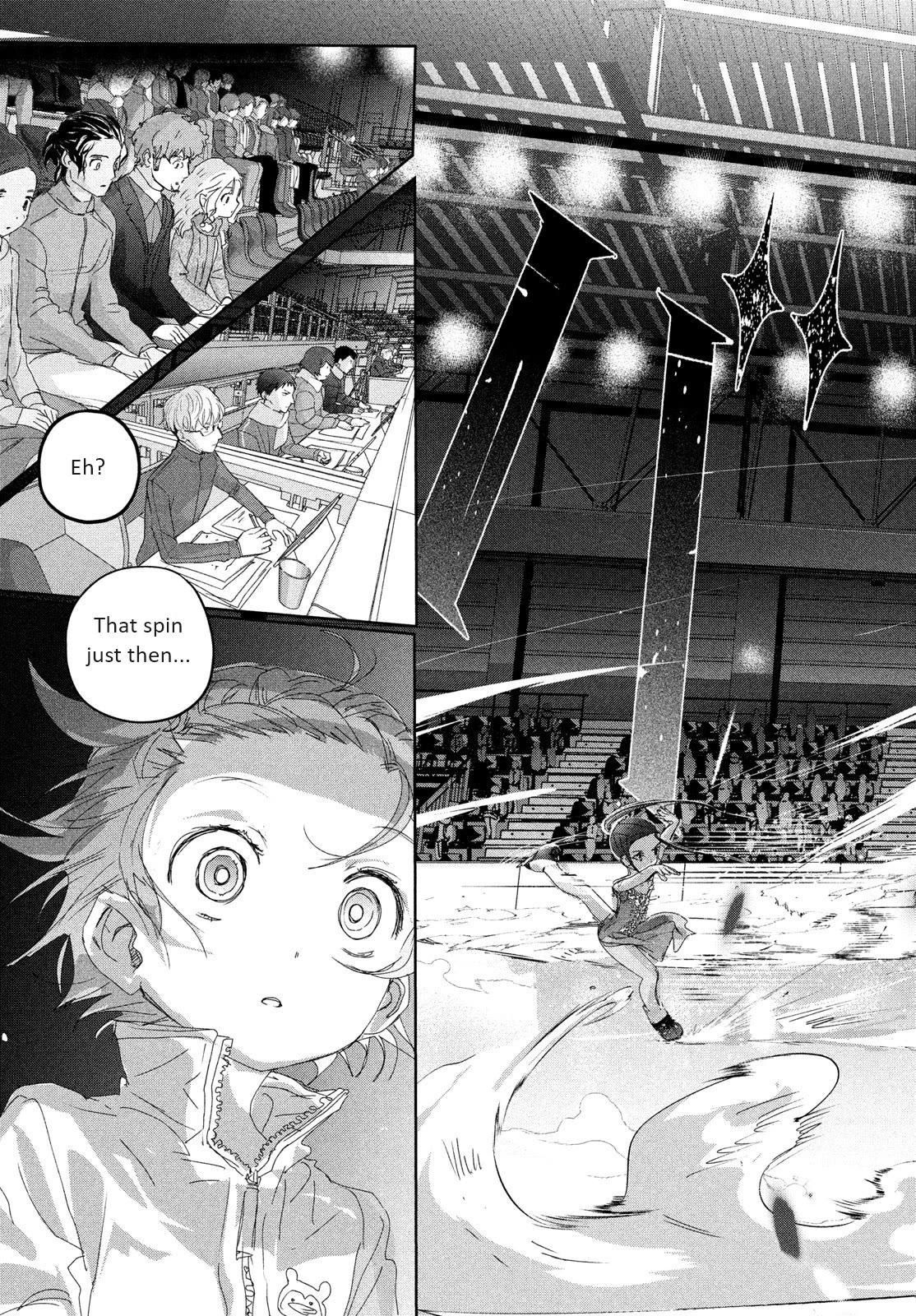 Medalist manga, chapter 31, page 39 of 42