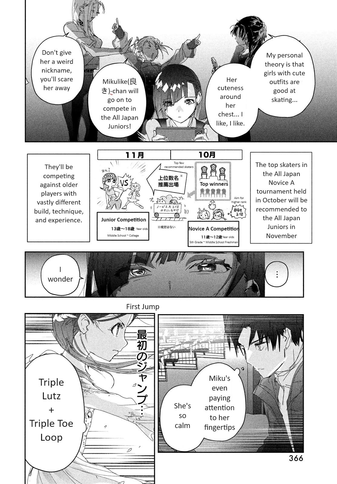 Medalist manga, chapter 33, page 8 of 40