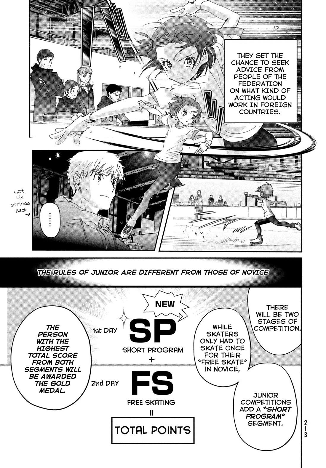 Medalist manga, chapter 38, page 13 of 32