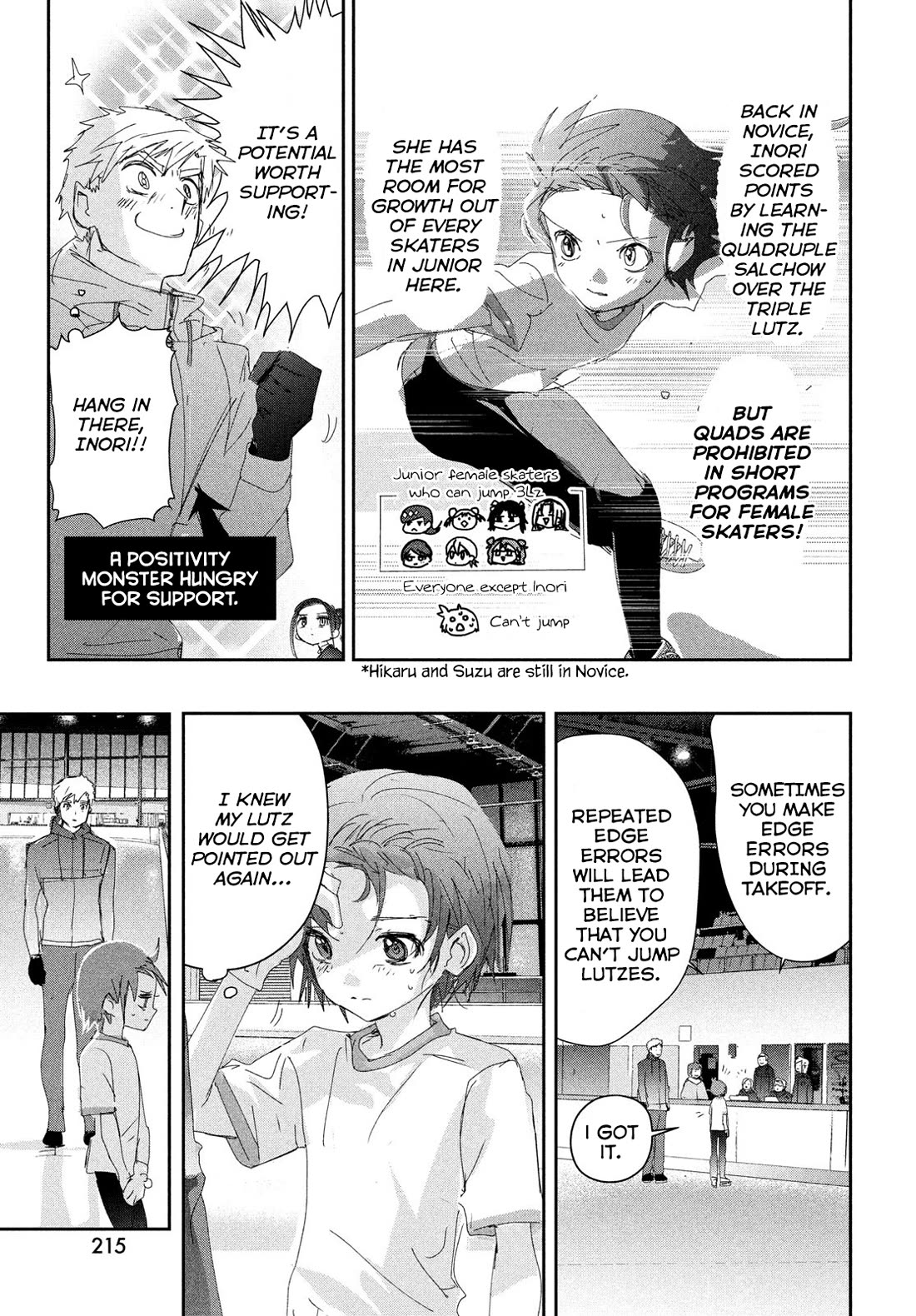 Medalist manga, chapter 38, page 15 of 32